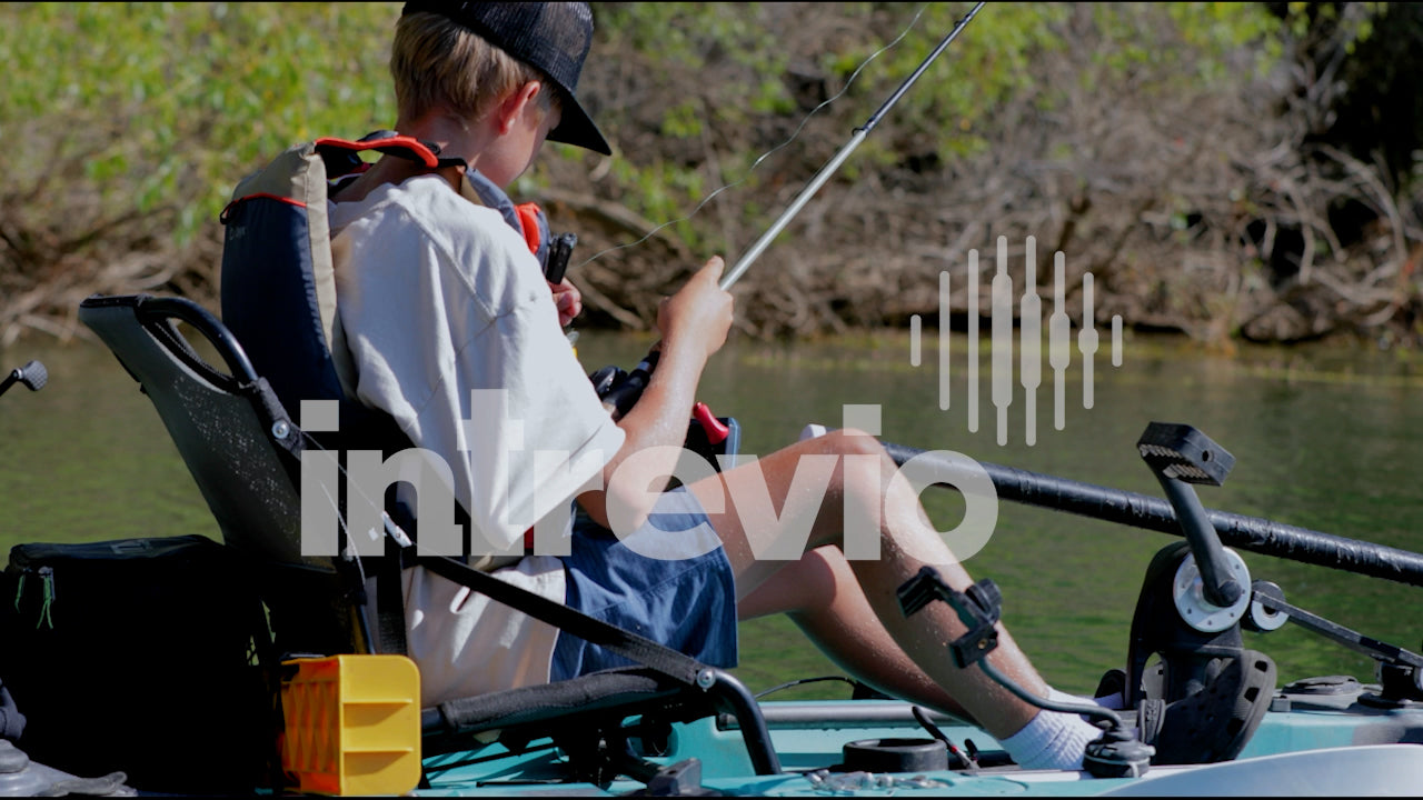 Casting out of Kayak-2