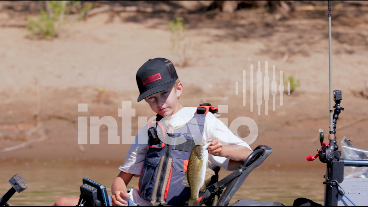 Catching Smallmouth Bass Sequence (3)