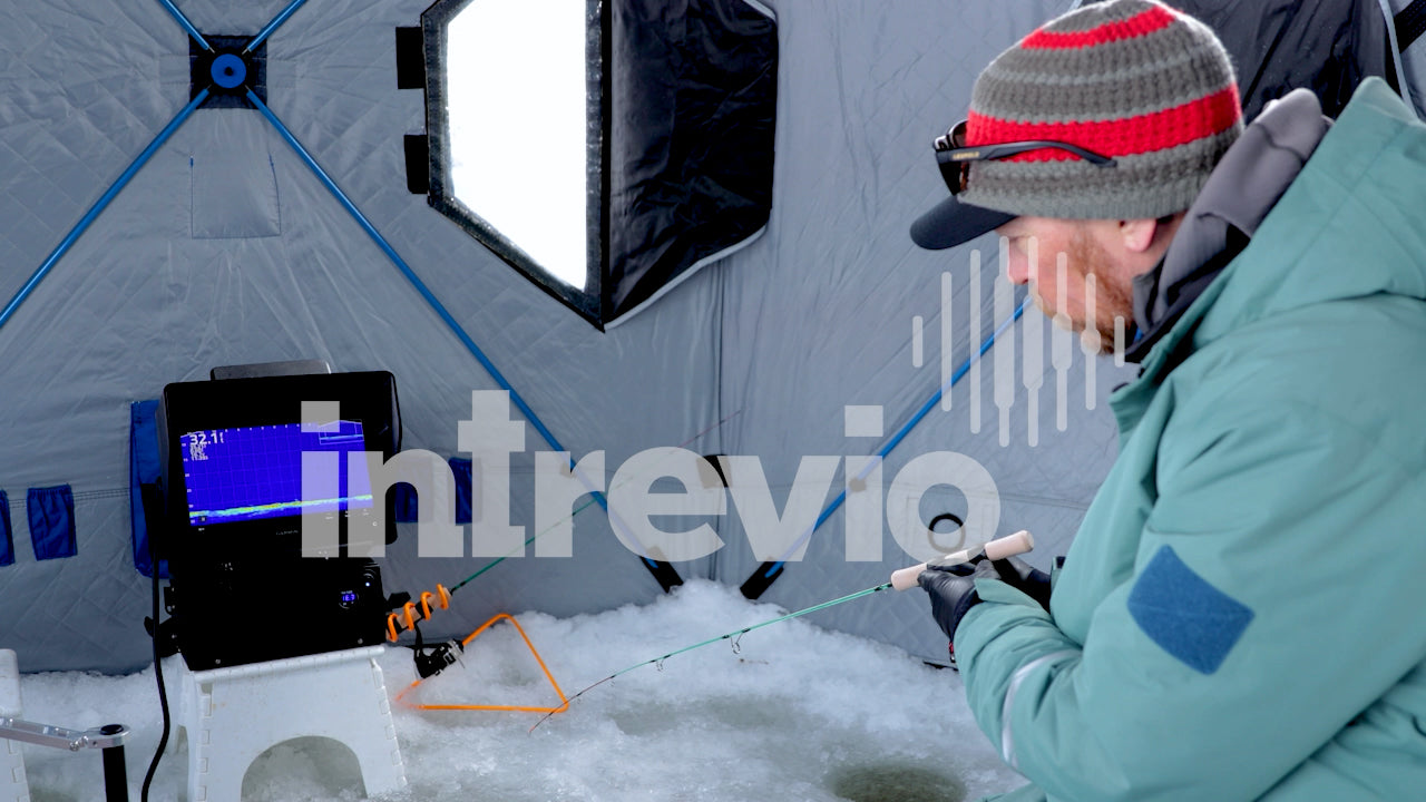 Catching Yellow Perch and Reeling in Ice Fishing