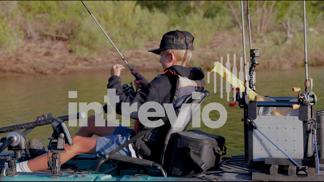 Changing Rods on Kayak
