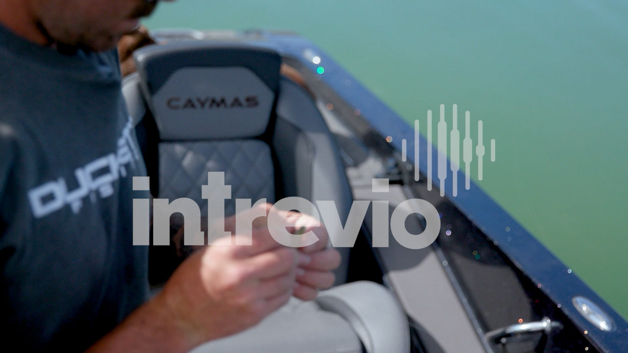 Tying Lure Onto Bass Fishing Line