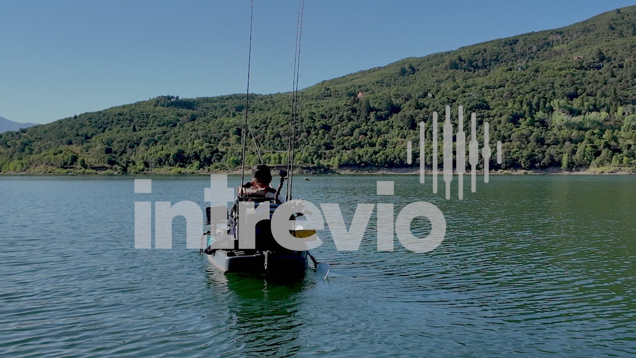 Casting from Kayak-1