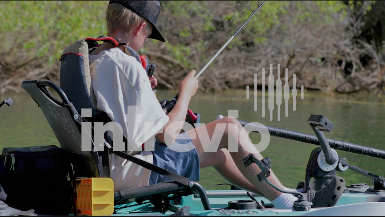 Casting out of Kayak-2