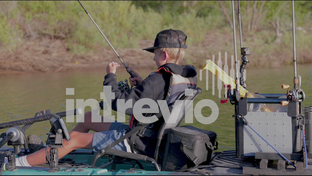 Changing Rods on Kayak