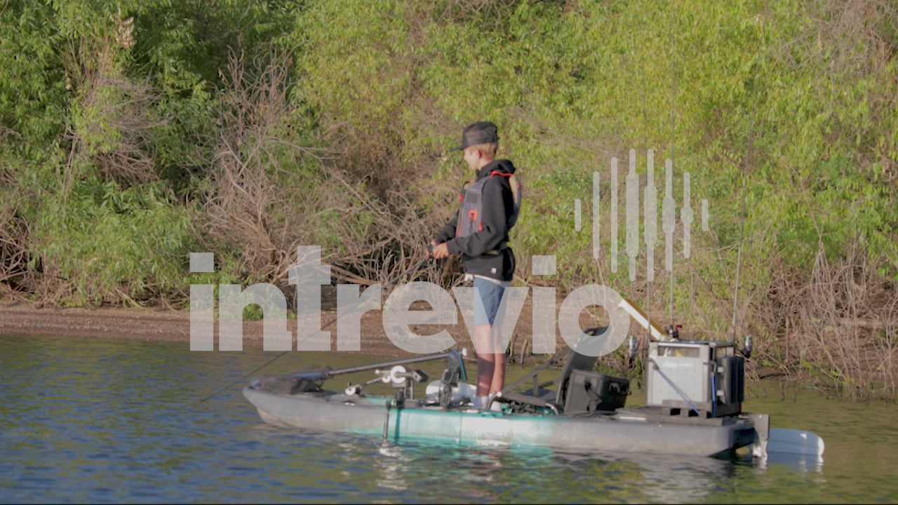 Standing in Kayak Casting