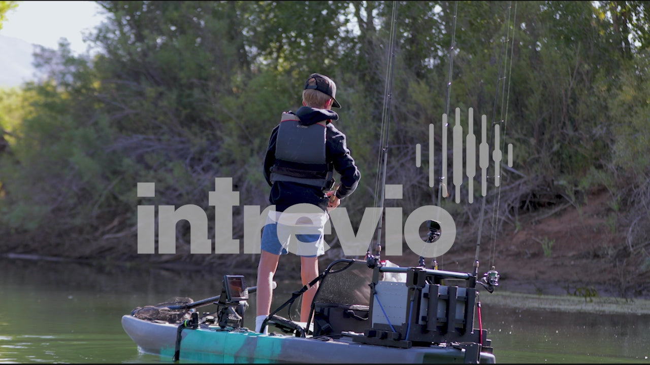 Casting from Kayak with Water Pop of Line