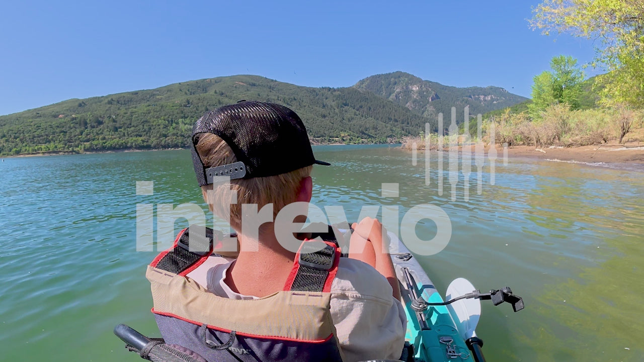 Catching Smallmouth Bass in Kayak OTS-4